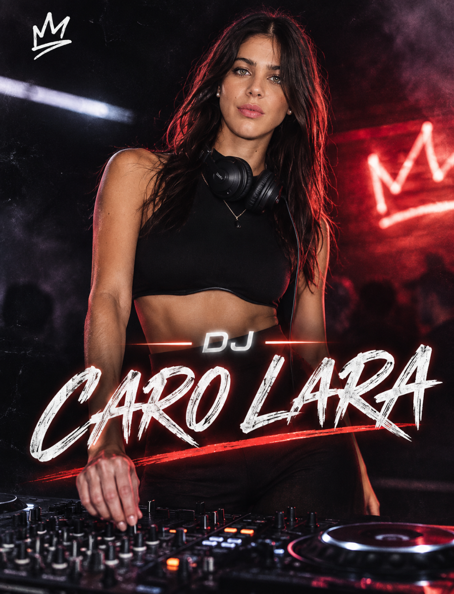 Caro Lara — DJ en LDC Liga de Combate, Asunción